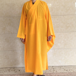 Kvaliteetne Haiqing Lay Budistliku Munga Kasaya R&uuml;&uuml;: Pikk &otilde;htukleit, Sinine/Kohvipruun/Must Size 39 (Height 165cm-169cm) orange