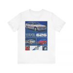 TWR 626 Mazda graafilise tr&uuml;kiga T-s&auml;rk l&uuml;hikeste varrukatega &uuml;mara kaelusega retro auto kunst kingitus 2XL