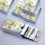 55 tk kuldfooliumiga assortiikaarte Pokemoni kaardikollektsioon H19 German - 55PCS h&otilde;be