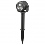 OHM Electric LED aiavalgusti, pinnasesse paigaldatav sensorvalgusti liikumisanduriga, pulgakujuline, p&auml;evavalgusvalge, LS-B300GS-2, 06-4102