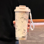 500ML Keraamiline Termokohvitass Auto Termostass Lekkekindel Reisi Termotass Tee Vee Kohvi jaoks Isoleeritud Tass Joogitooted 500ml