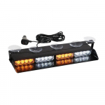 H&auml;daabi Strobe Tuled Ohutustuled 16 LED Vilkuvad Hoiatusoht Tuuleklaasi Visiir Liiklustuled Veoautodele