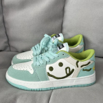 Mood Uus Mood Naiste Tossud Armas Joonisfilm K&auml;sitsi maalitud Paeltega Paksutallalised Vulkaniseeritud Kingad Madalad Vabaaja Rula Kingad 40 roheline