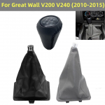 Must hall nahast k&auml;igukangi nupp gaiteri saapakatte korpuse kaelarihmad Great Wall V200 V240 2010 2011 2012 2013 2014 2015 jaoks Gray Case