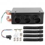 12V 50W Auto k&uuml;ttekeha 3 auguga Kaasaskantav Talvine Kiire k&uuml;tmine Soojendaja J&auml;&auml; eemaldamine Madal m&uuml;ratase Automaatne soojendamine Auto soojendaja 12V Auto k&uuml;ttekeha must