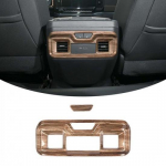 Wood Grain Rear Air Vent Climate control panel Cover For Silverado GMC SIERRA22+