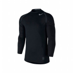 Nike Pro Hyperwarm Mugav Spordim&uuml;ts Minimalistlik Pikkade Varrukatega T-s&auml;rk Meeste &uuml;laosad 838023-010 S