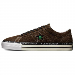 Patta x Converse One Star Pro Neljaleheline Ristik Ristik libisemisvastane kulumiskindel hingav madala s&auml;&auml;rega rulalaud Kingad Unisex Pruun 37.5
