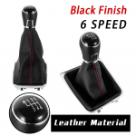 High-quality Manual Car accessories 5/6 Speed Interior Replacement Part Gear Shift Knob For VW Golf 7 MK7 Lever Dust Boot Cover 6 Speed Suit