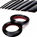 16ft [Width:1/4 inch (6mm)] Auto Molding Trim Universal Bumper Window Door