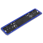 1PCS Universal an License Plate Frame Russian Car Licence Number Plate Frame Crystal Diamonds license plate holder sinine