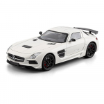 1/24 Benz SLS AMG Superauto Sulamist Mudelauto M&auml;nguasi Diecasts Metallvalu Heli ja Valgusega Autod M&auml;nguasjad Lastele S&otilde;iduk valge