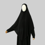 145*145cm Muslimi puuvillane ruudukujuline hijab-sall, jersey pikk sall, &uuml;hev&auml;rviline pehme turban, peapaelad naistele, islami turban-peapael black