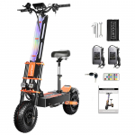 TOURSOR X8Pro Elektriroller 60V 38.8AH Aku 14 tolli oranž