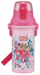 Uisutaja Vesi Otsene N&otilde;udepesumasin Valmistatud Kimi to Idol Laste Pudel, 480ml, Joogipudel, Plastik, &Uuml;hepuuteoperatsioon, Ohutu, Jaapan, PreCure, T&uuml;drukute',