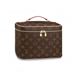 Louis Vuitton t&otilde;mblukuga disain L&otilde;uend ja nahk Meigikott Naiste k&auml;ekotid Pruun M42265 Basic Set (Bag+Dust Bag)