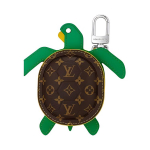 Louis Vuitton Konna Koti 24S Monogramm Logoga T&otilde;mblukuga Koti Kujuline Nahast Kott Ripats M&uuml;ndikott K&otilde;rvaklapikott Unisex Kott Roheline Pruun M01471 Green & Brown