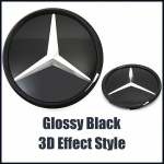 OE stiilis esiv&otilde;re kroomitud t&auml;he embleemi ja h&otilde;bedase m&auml;rgiga, sobib Mercedes Benz ML-klassile W166 2012-2015 ML250 ML350 ML400 ML500 ML550