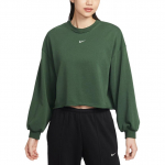 Nike As W Nsw Nk Chill Ft &Uuml;mmarguse kaelusega pikkade varrukatega dressipluus Naistele dressipluus IF0229323 S