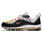 Nike Air Max 98 Must Valge Kollane Punane 640744-016 39
