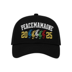[AMETLIK] G-DRAGON Peaceminusone x 2025 MAMA Piiratud V&auml;ljaanne - [Vali M&uuml;ts / Spordikott / Sall] K-Pop T&auml;navar&otilde;ivaste Kollektsioon Cotton Cap white
