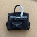 26 Uus 25CM Platinum Koti Cargo Swift Nahast L&otilde;uendist Sisemise Kotiga Nahast &Otilde;larihm (S10BK) 25x13x21cm must