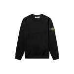 Stone Island SS23 &Uuml;hev&auml;rviline logoga &uuml;mmarguse kaelusega pikkade varrukatega dressipluus Unisex dressipluus Must 7215510B2-V0029 L