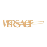 Versace Lihtne Isikup&auml;rane Logomuster Juukseklamber Naistele Juukseaksessuaarid Kuldne 10065751A006203J000 Gold,F
