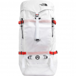 The North Face Summit 65L Seeria Cobra Logo V&auml;rviplokkide Disain M&auml;giMatkakott V&auml;liskott Taaskasutatud Nailon Valge Punane NF0A52D654G L/XL