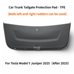 Tesla Model Y Juniper 2025 Launch Auto Pagasiruumi Tagaluugi Kaitsepadi Pagasiruumi TPE Mustusevastane Veekindel Tagaplaat Kaitsepadi TPE 1PCS