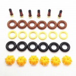 6 komplekti K&uuml;tusepihusti Remondikomplekt BMW E30 325I M60 V8 jaoks N&otilde;elklapi Sissepritse 0280150415 0280150778 13641466396 13641734776