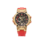 CASIO Meeste MT-G Seeria Kuldne Kell MTG-B1000CX-4APFH Red Strap beige
