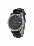 Tissot T-Classic Ballade Automaatne Mehaaniline Meeste K&auml;ekell, must valge sihverplaat, kuup&auml;evan&auml;idik, nahkrihm, segatud indeksid, mudel T108.408.16.057.00 must