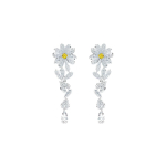 Swarovski Igavene Lillekee Pikk L&auml;bistav K&otilde;rvar&otilde;ngas Naiste K&otilde;rvar&otilde;ngad Kollane 5512655 Yellow