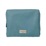 Gucci Beauty sinakasroheline nailonist kosmeetikakott Pea Green Makeup Bag