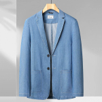 Blazer Meeste Mood Vabaaja &Auml;ri Kitsa L&otilde;ikega Pidu K&otilde;ik Spordilaager V&auml;ljas M&auml;gironimine Reisimine Cowboy Blazer XXXXXL
