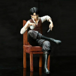 Laos 19cm Attack On Titan Anime Kujud Levi Ackerman Mudel Istuv Asend Mudel M&auml;nguasjad Kuju Gk Figuriin Kaunistus Kingitused