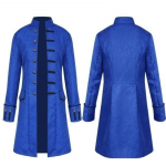 Moodne Meeste Jakk Steampunk Retro Trenchcoat/Vest Gooti Viktoriaanlik Kleit &Uuml;likond Keskaegne Tuulejope Jakk/Vest Ooperikost&uuml;&uuml;m M