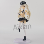 23cm Union Creative Anime Kuju Ingli Politseinik Seksikas T&uuml;druk PVC Tegevuskuju &Uuml;likonna Kuju Kogutav Mudel M&auml;nguasjad Nukk Kingitus gray