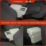 08-11 Toyota Yaris Puurimiseta Keskkonsooli K&auml;etoe Karbi