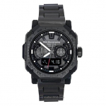 Casio Pro Trek White Mountaineering Analoog-digitaalne Nutitelefoni link Must sihver P&auml;ikeseenergia PRW-B1000WM-1 100M Meeste k&auml;ekell must