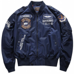 Meeste talvine hiphop paks soe jope s&otilde;jav&auml;e mootorratta Ma-1 Aviator Pilot Cotton Parka meeste pesapallipommitaja jakid M
