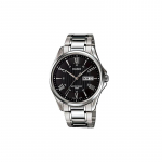 Casio STANDARD seeria 100 meetrit veekindel kvartsmehhanism roostevabast terasest rihm Jaapani ja Korea kell meeste kell must sihverplaat MTP-1384D-1A must
