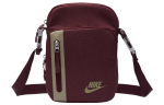 Nike Pol&uuml;ester Crossbody kott, &Otilde;lakott Tavaline Unisex Tume Punane DN2557-681 One Size