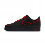 Nike Air Force 1 libisemiskindlad, kulumiskindlad, kerged madalad rulaketsid Unisex Must Punane CW2288-001(Team598-) 39
