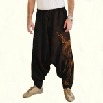 Meeste moep&uuml;ksid Harem Suvised L&otilde;dvad Aladdin Hippie Joogap&uuml;ksid Suurused XL must