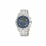 SEIKO Kronograaf Seeria 100 Meetrit Veekindel Kvarts Terasest Rihm Meeste K&auml;ekell Sinine Tihvt SND379P1 sinine