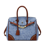 Retro teksist kontrastv&auml;rvi k&auml;eshoitav naiste &otilde;lakott mitmest osast koosnev komplekt, suure mahutavusega pandlaga crossbody kott set must