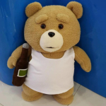 8 stiili Filmikaru Ted 2 Palusm&auml;nguasjad P&otilde;llega Pehmed T&auml;idisloomad Palus 45cm S&uuml;nnip&auml;evakingitus heale s&otilde;brale 45CM