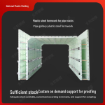 Maa-aluse ohutuse l&auml;bip&auml;&auml;su plastvormid tunneli ja karp-kanalisatsiooni ehitamiseks Utility Corridor Plastic Steel Formwork